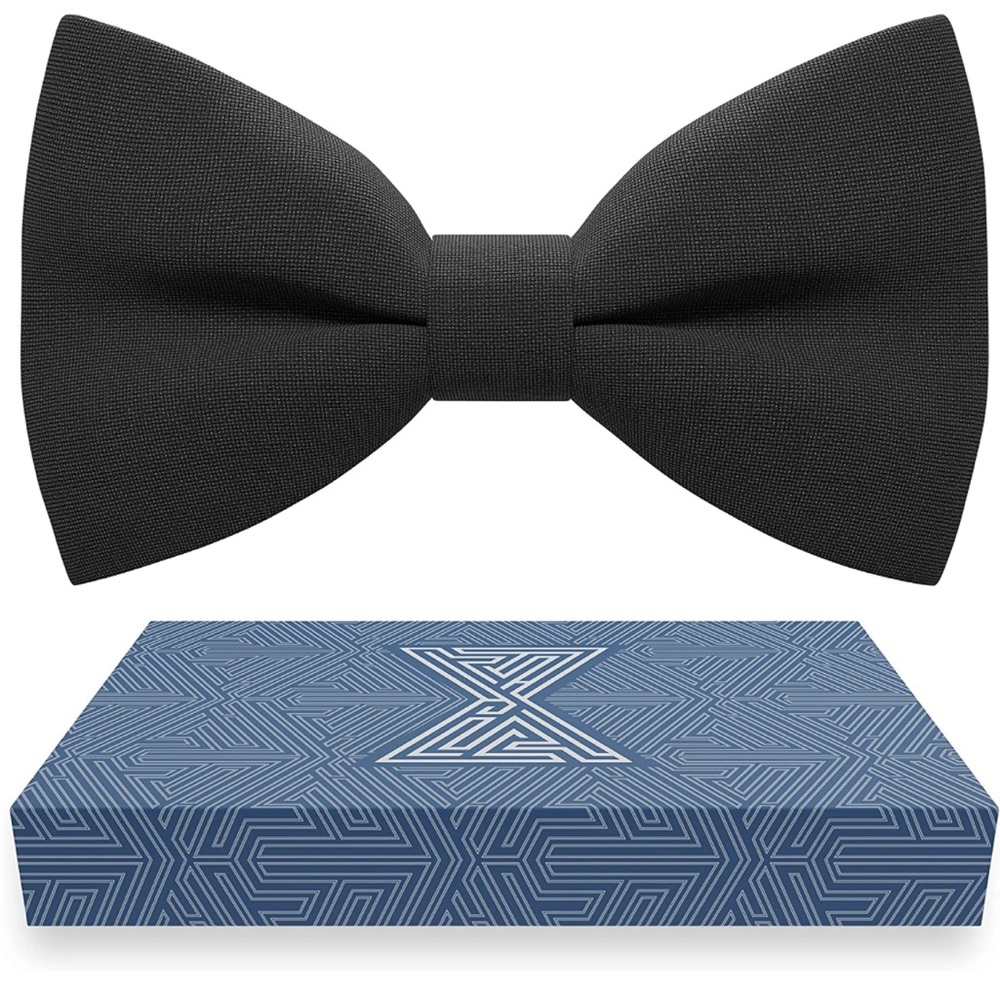 Black Bowtie - Adult Size - Adjustable